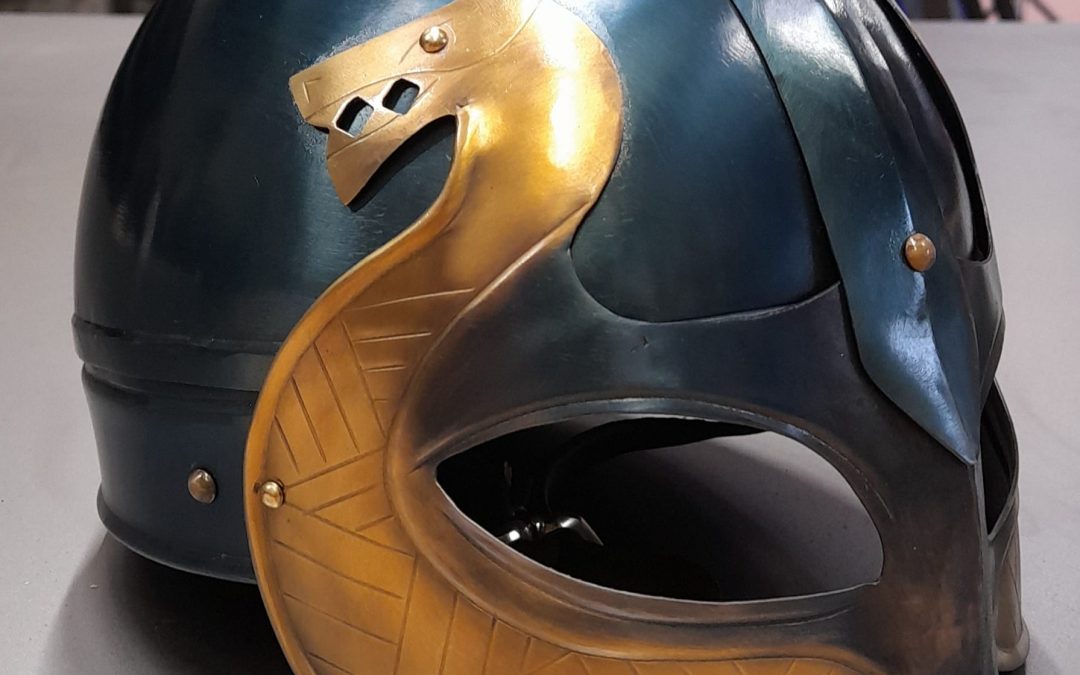 Brillenhelm für LARP & Fantasy